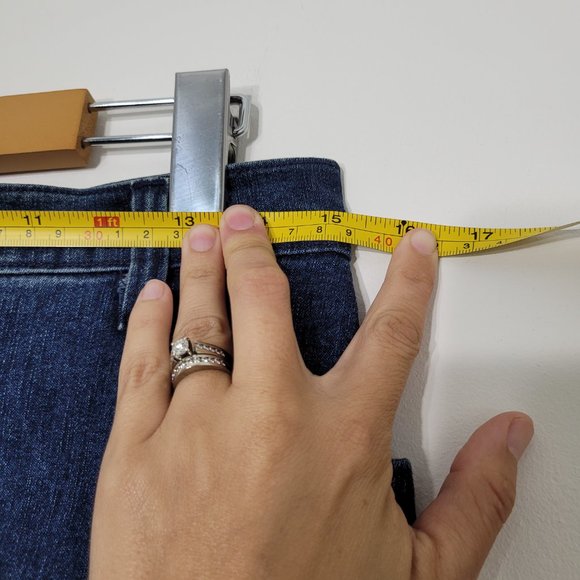 Vintage 🇨🇦 Made in Canada Simon Chang Jeans Blue Jean Denim Maxi Quilted Skirt - Picture 10 of 16